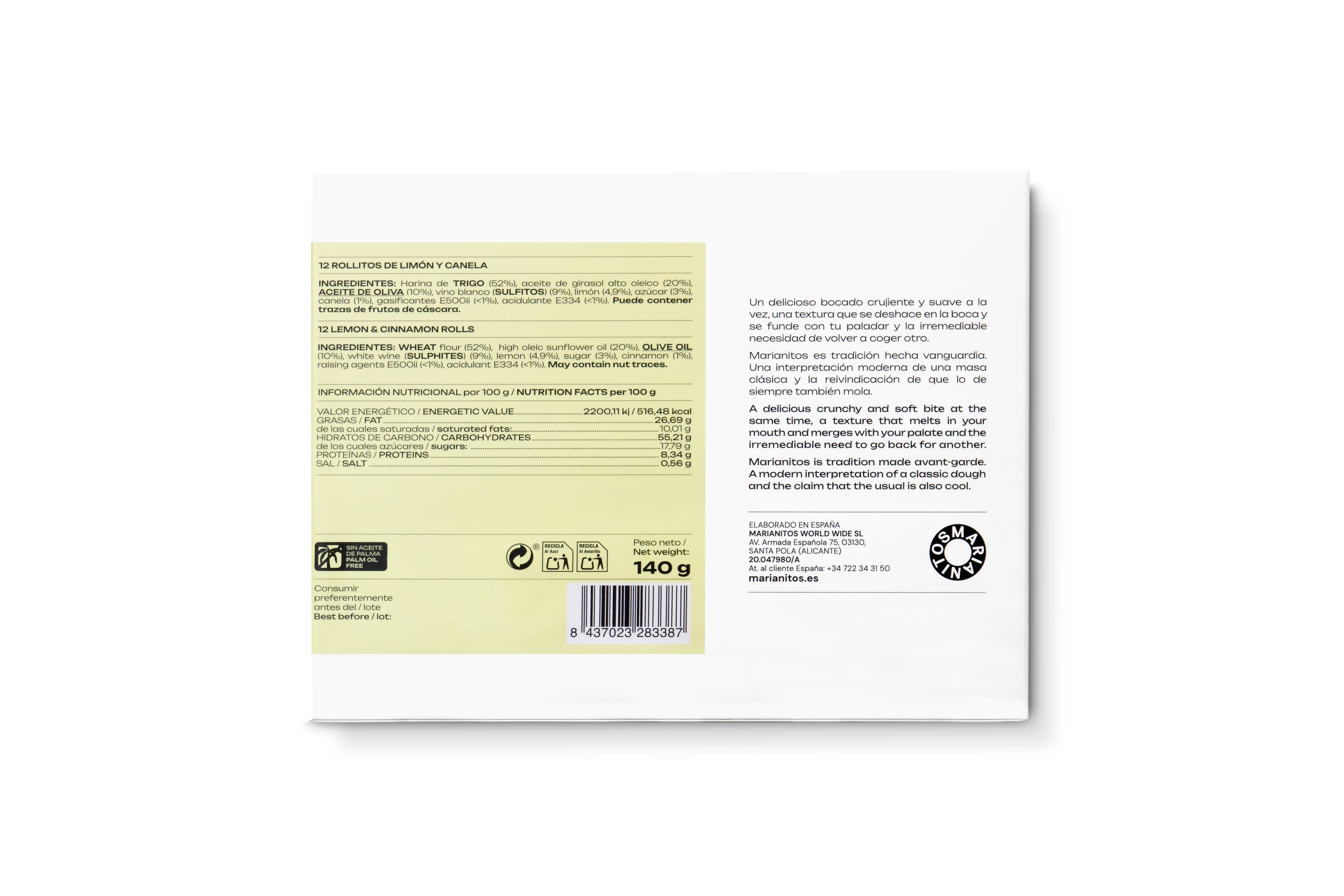 Marianitos - Wholesale Cookie - LEMON & CINNAMON 🍋 Marianitos7