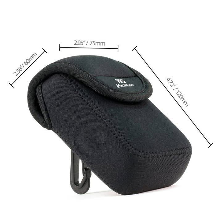 Londo - Wholesale Phone Case - Unisex - MegaGear Olympus Tough TG-6, Tough TG-5, TG-870, TG-4, TG-860 Ultra Light Neoprene Camera Case, with Carabiner1