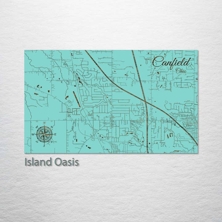 Fire & Pine - Wholesale Map - Ohio: Canfield Street Map