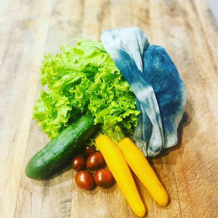 Organic Produce Bag for wholesale by Indigo Roots Textiles