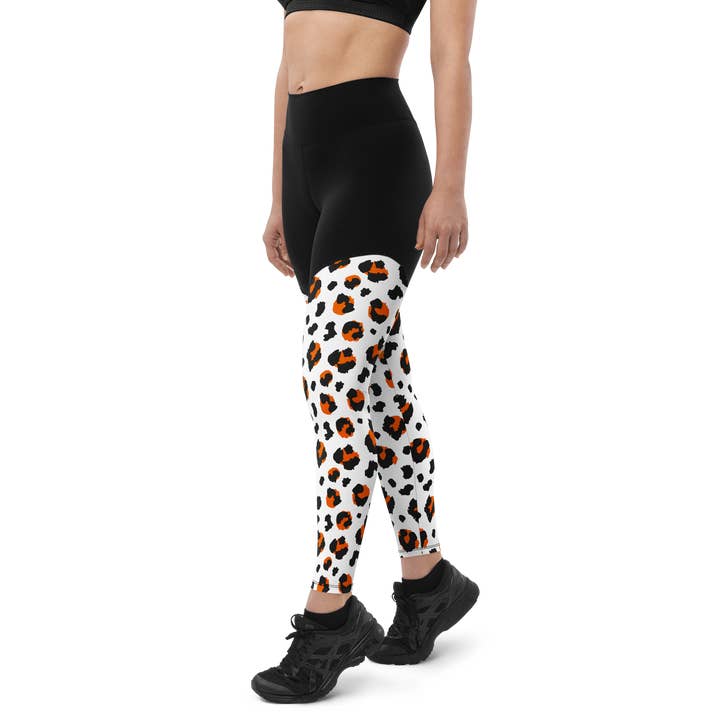 Guépard tanzanien Albino - Legging de sport pour la vente par GymLeggs