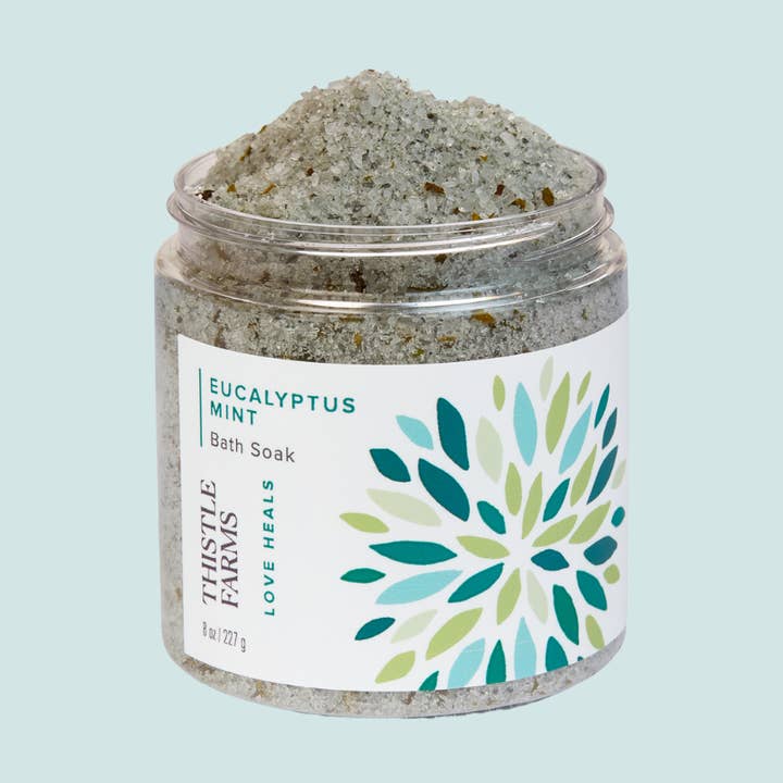 Thistle Farms - Wholesale Bath Soak/Milk - Eucalyptus Mint Salt & Essential Oil Bath Soak0