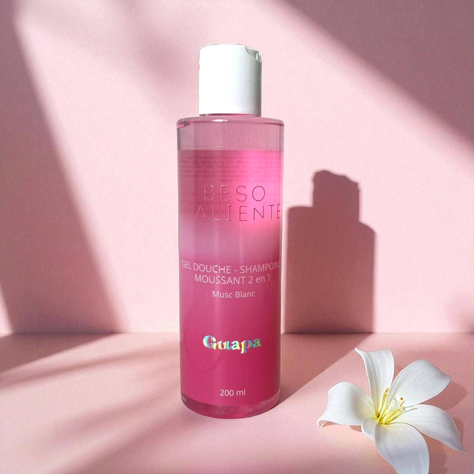 S2Z Cosmetics - Wholesale 2-in-1 Shampoo & Body Wash - 2-IN-1 FOAMING SHOWER GEL SHAMPOO – WHITE MUSK 200ML3