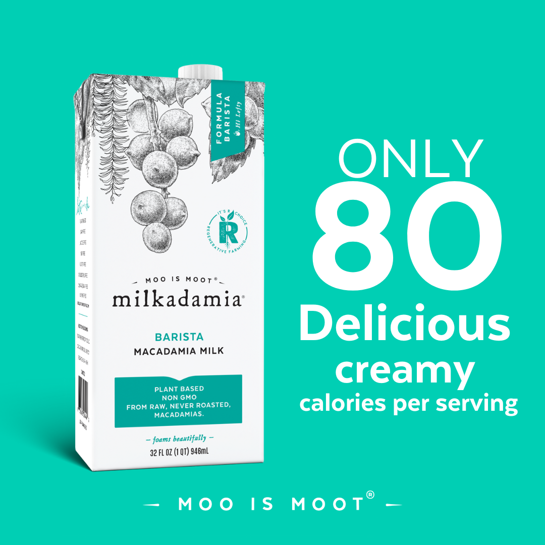 milkadamia - Wholesale Non-Dairy Milk -  Barista Macadamia Milk, Plant-based, 32oz4