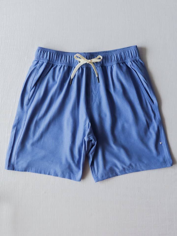 Troncos Forrados para Homem no Dia a Dia - Dusty Blue por atacado de Sweethoney Clothing