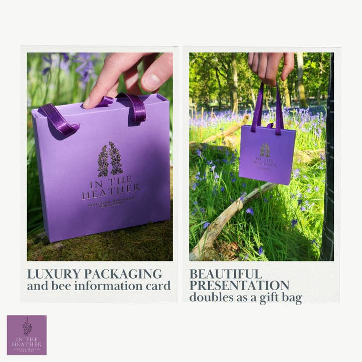 In The Heather – wholesale Stud/post earrings – Scottish dandelion seeds resin studs in sterling silver1