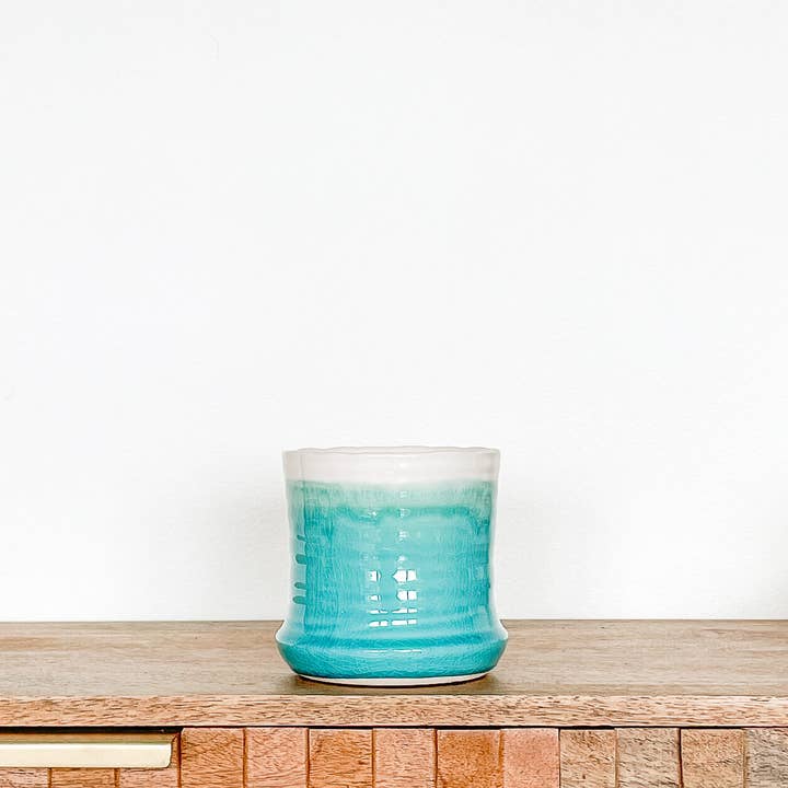 Hycroft Home Decor - Wholesale Plant Pot - Aria Ceramic Planter Pot, Includes Drainage Hole and Plug