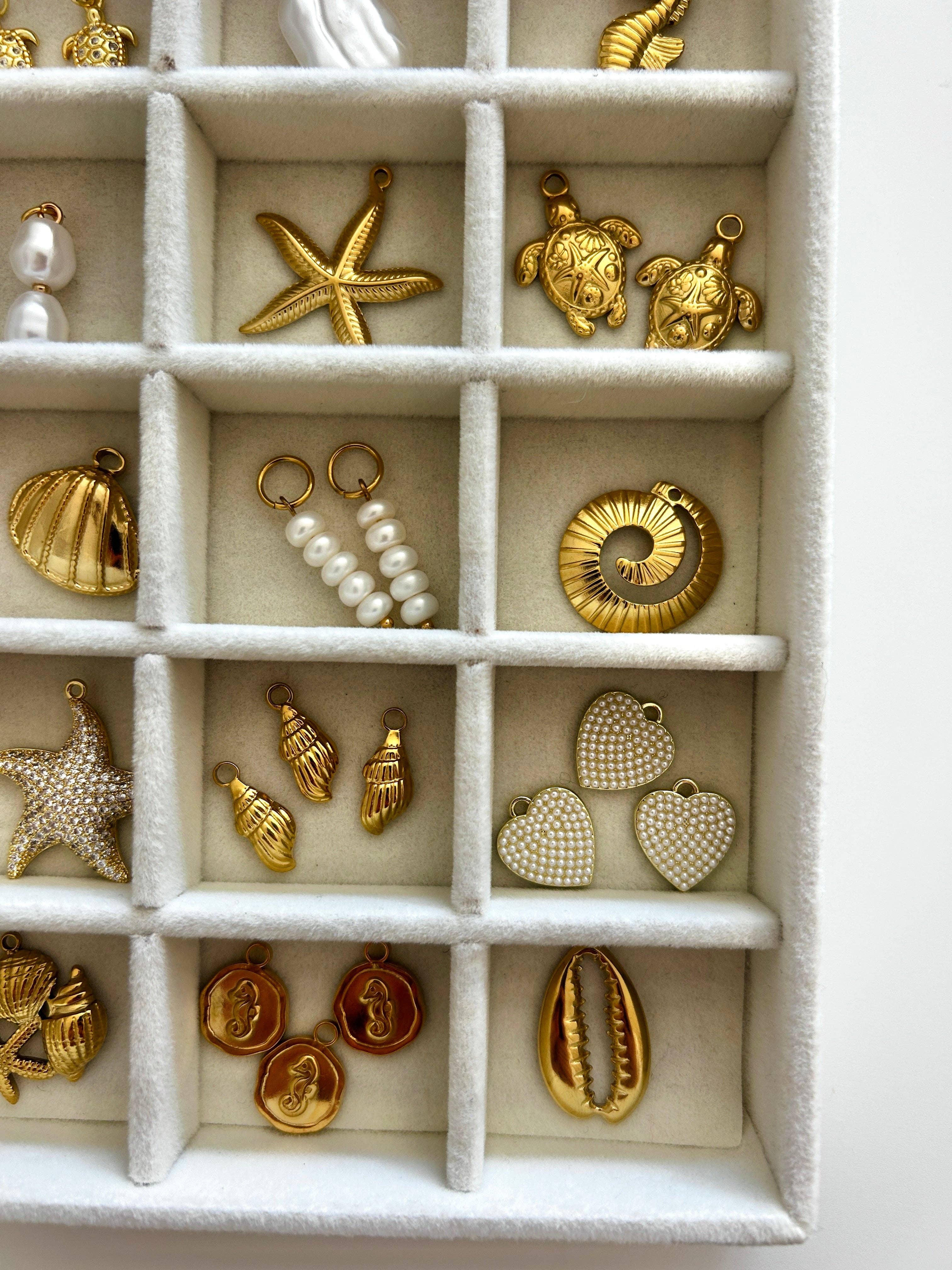 Coco Luna Collection - Wholesale Individual Charm/Pendant - Ocean & Pearl Charms21