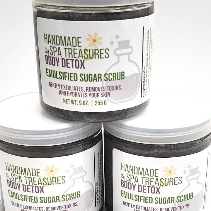 Spa Treasures - Wholesale Body Scrub/Exfoliant - Body Detox Emulsified Sugar Scrub1