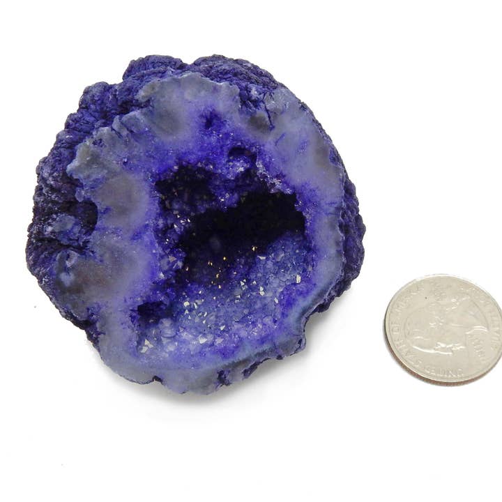 Rock Paradise - Wholesale Spiritual Stone/Crystal - Large Geode Half - Dyed Druzy Geodes - YOU CHOOSE THE COLOR - Gorgeous Display Piece (RK27)