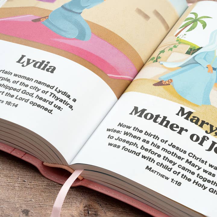 Barbour Publishing, Inc. - Wholesale Book - Kids - My First Real Bible (girls' cover) : King James Version