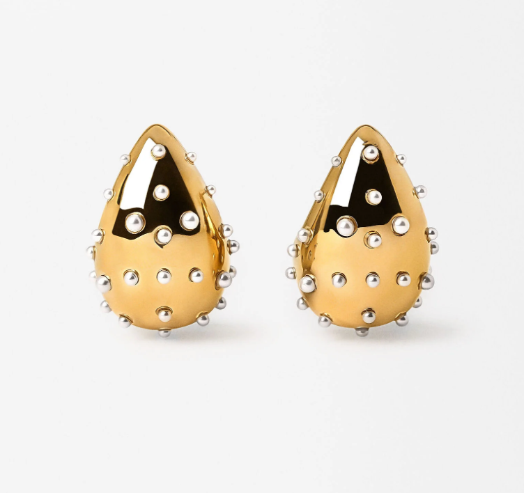 HoopLa – Brincos de argola por atacado – Ícone Gota de Lágrima - Aço Inoxidável e Zircônia Cúbica15