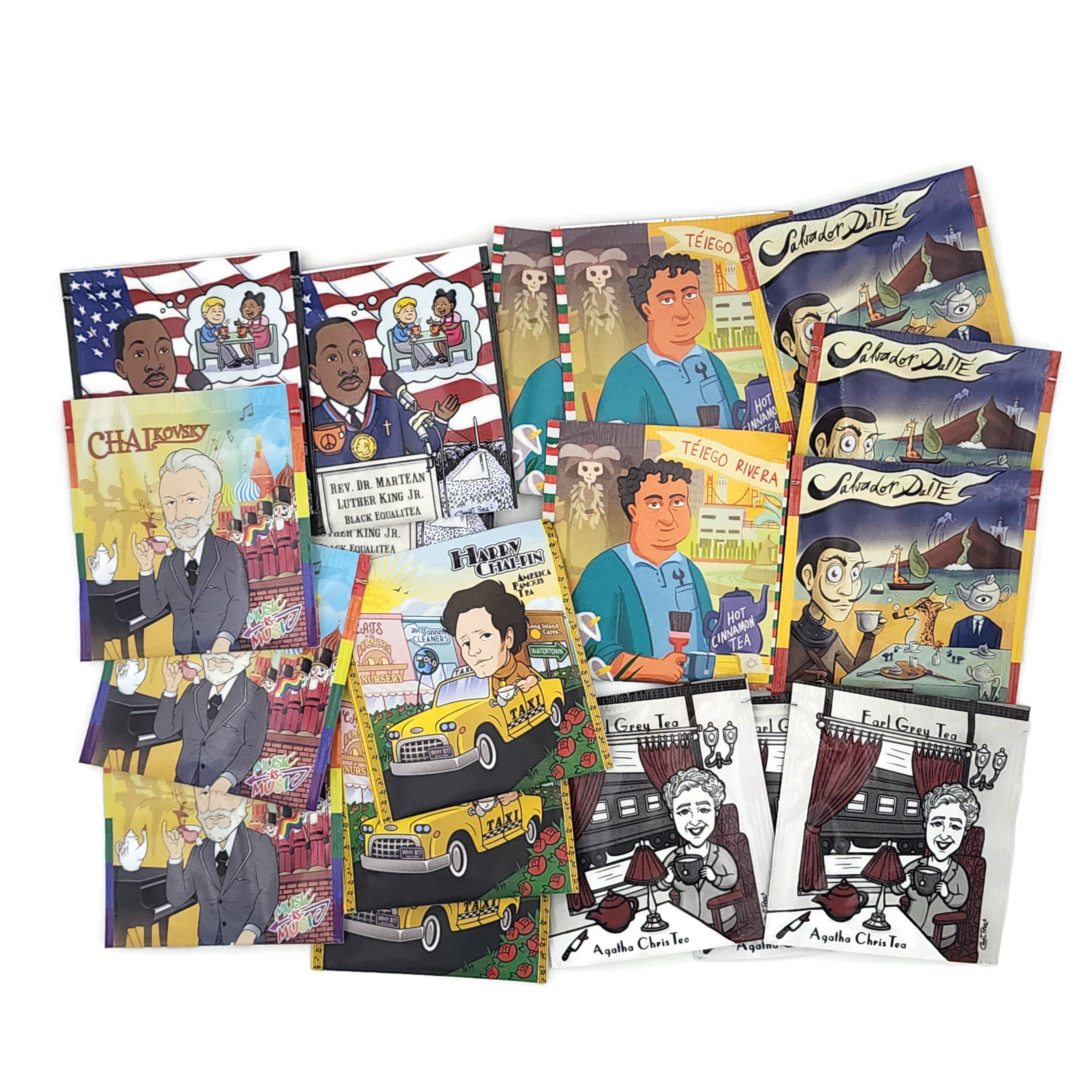 The TeaBook - Wholesale Tea Bags - Black Tea Organic Sampler3