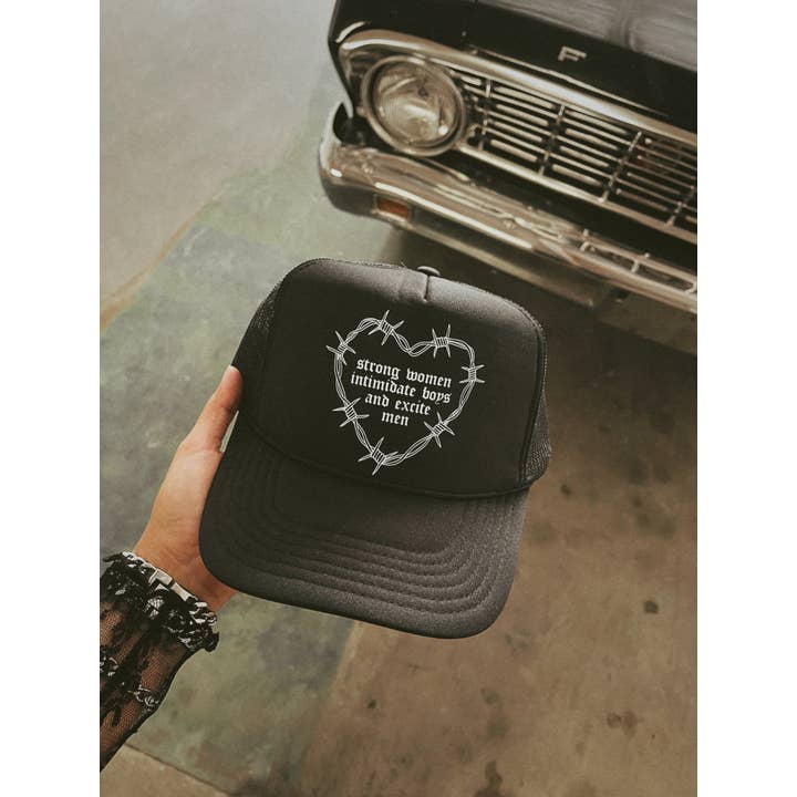 Rebel Soul Collective - Wholesale Trucker Hat - Women's - Strong Women Trucker Hat3
