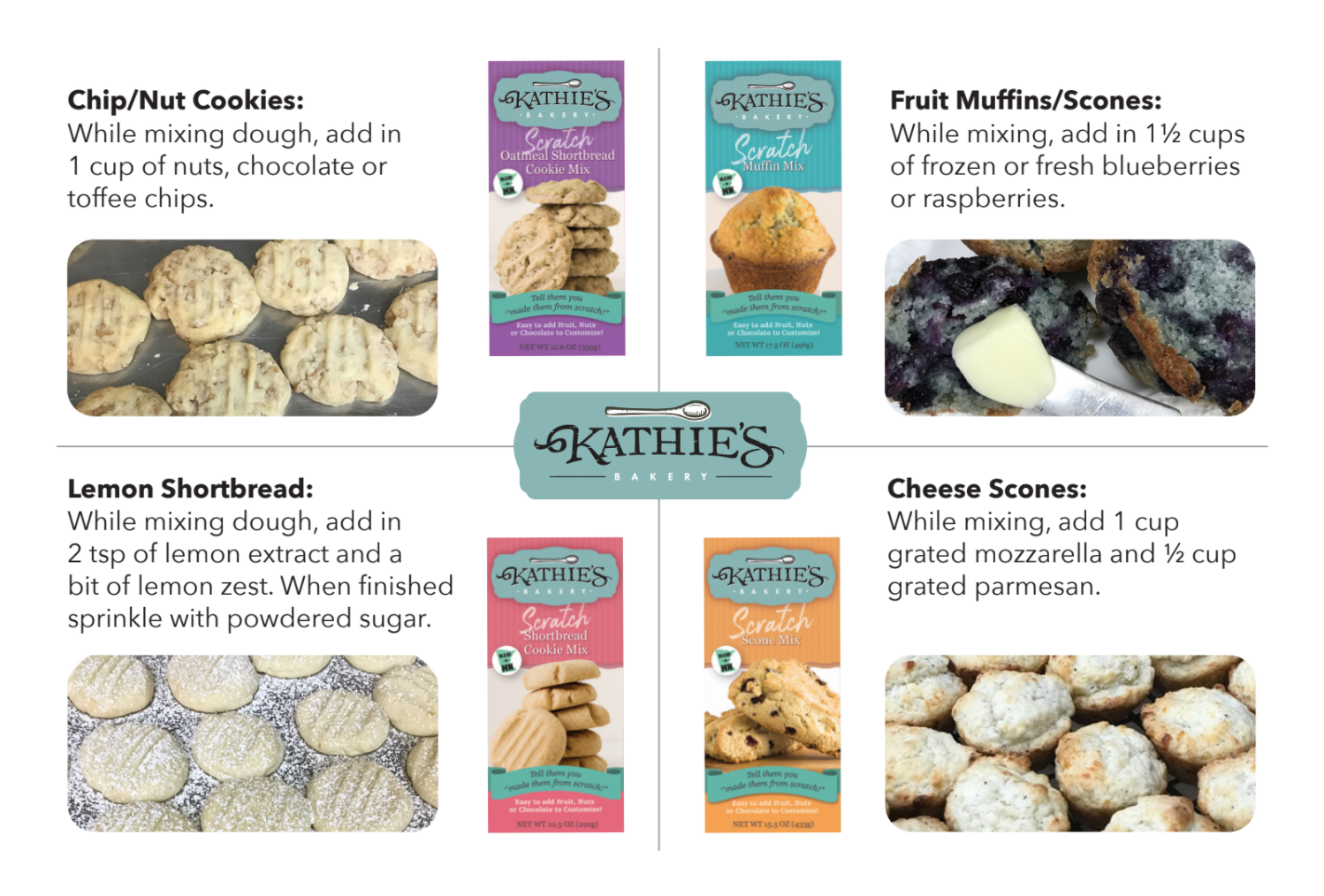 Kathie’s Bakery - Wholesale Muffin Mix - Scratch Muffin Mix6