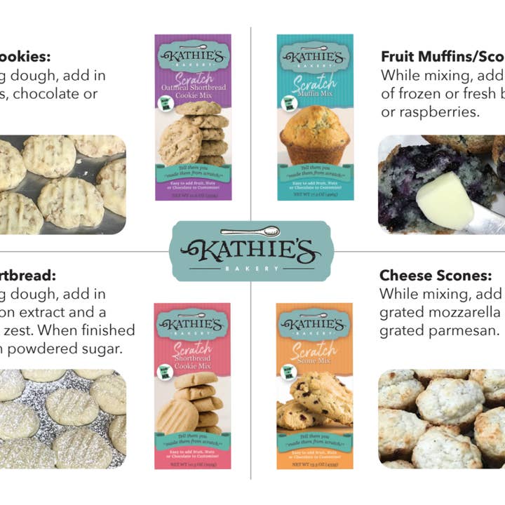 Kathie’s Bakery - Wholesale Muffin mix - Scratch Muffin Mix6