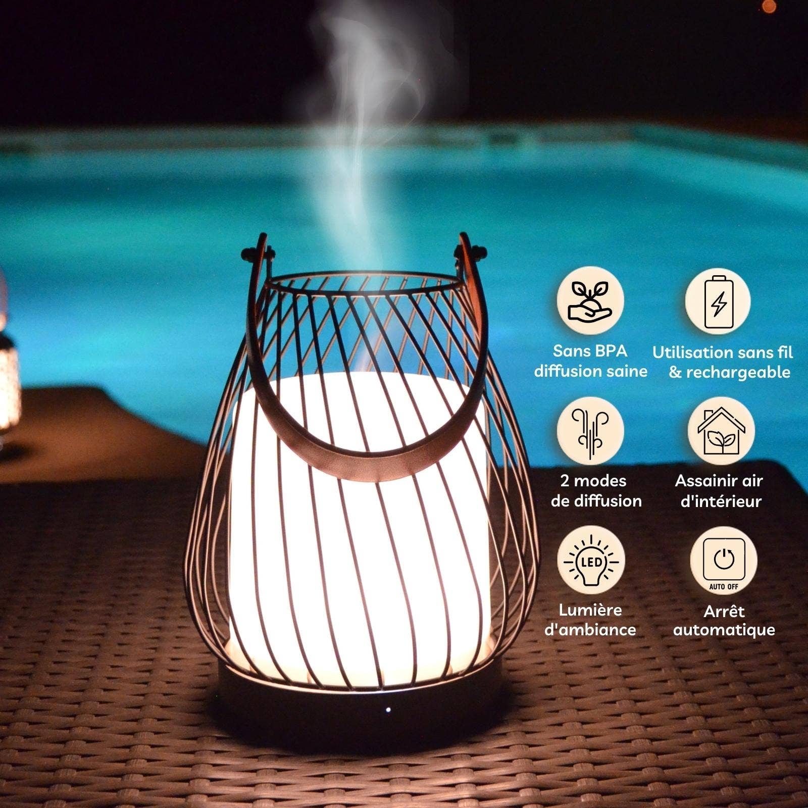 Zen'Arôme - Wholesale Electronic Diffuser - Wireless aroma diffuser with rechargeable battery2