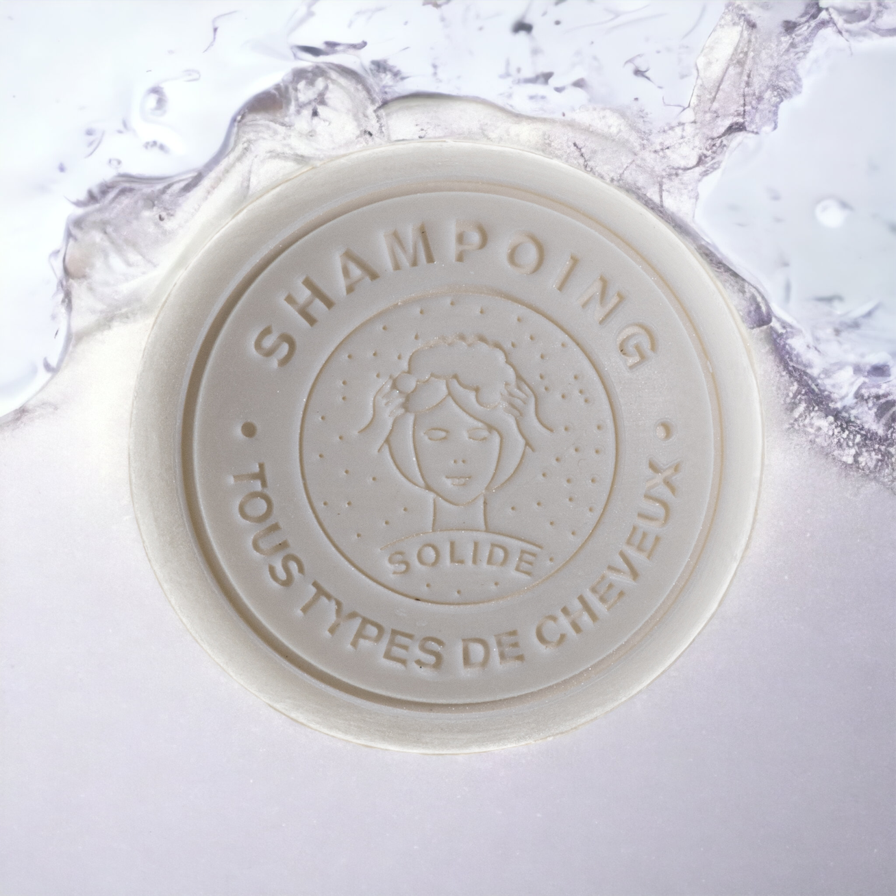 Bodensee Cosmetics – wholesale Shampoo puck/solid shampoo – Solid shampoo made from organic donkey milk, 110 g, for all hair types0