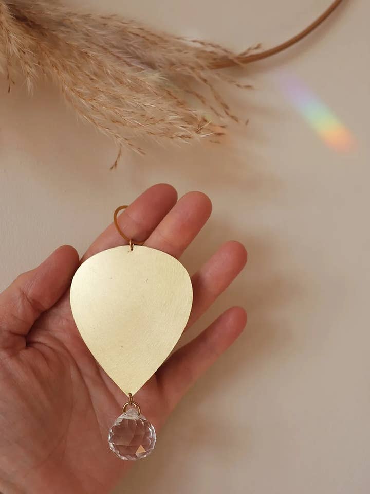 Mini Leaf lightcatcher for wholesale by Peppy Sun