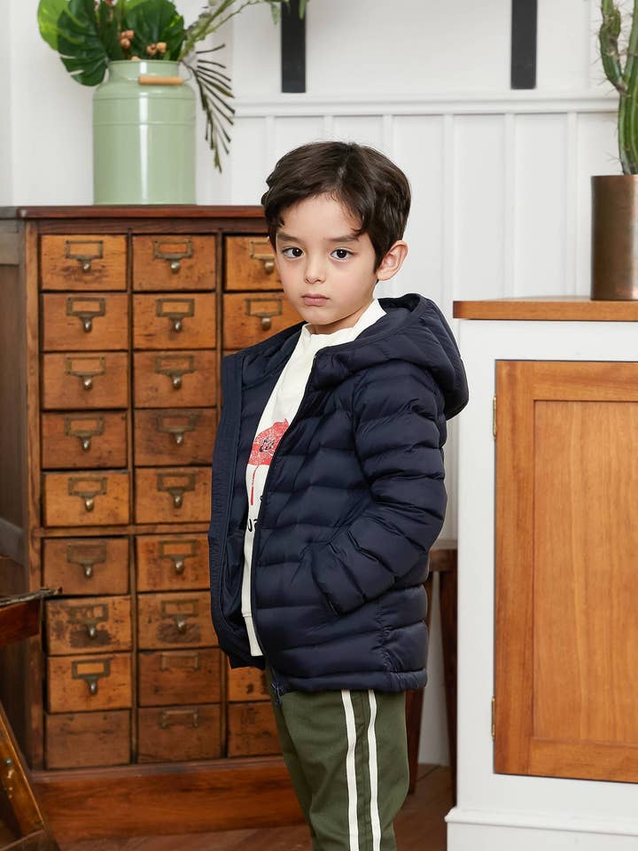 ToTo Heros - Wholesale Puffer Jacket - Kids - Lightweight Hooded Puffer Goose Down Jacket14