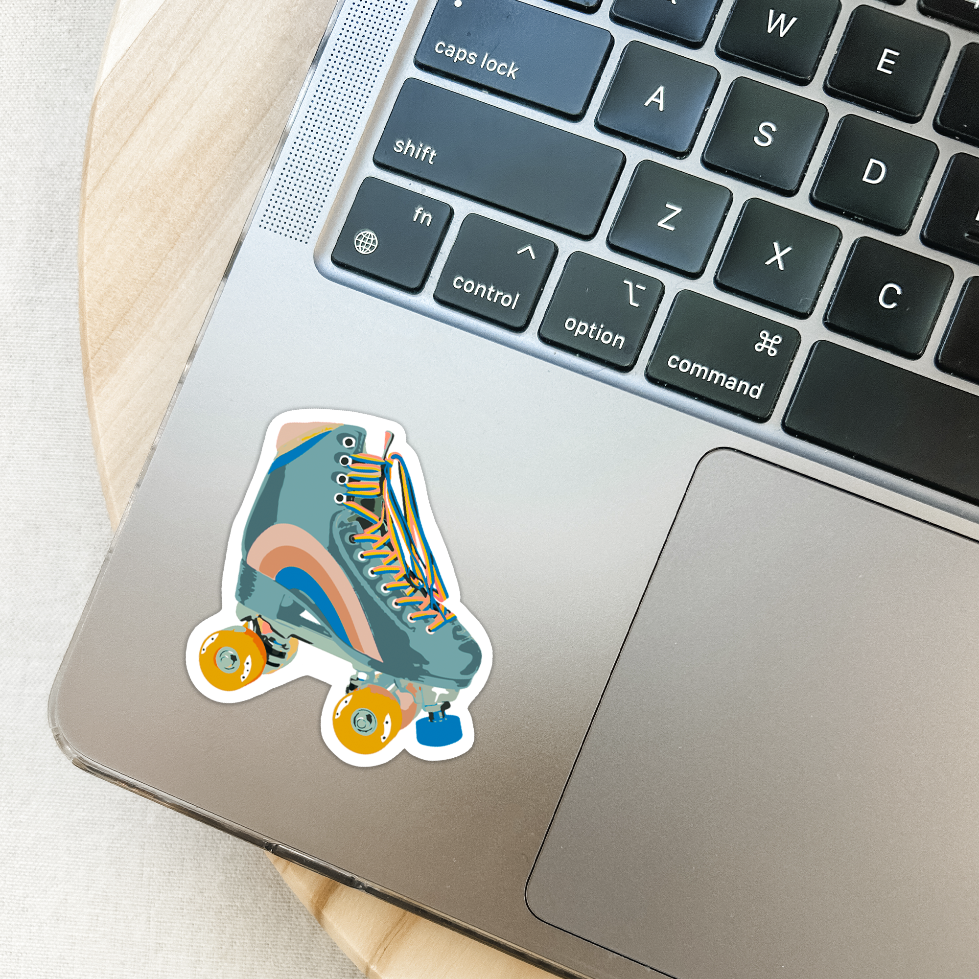 Studio Miller - Wholesale Sticker - Retro Roller Derby Skate matte vinylsticker3