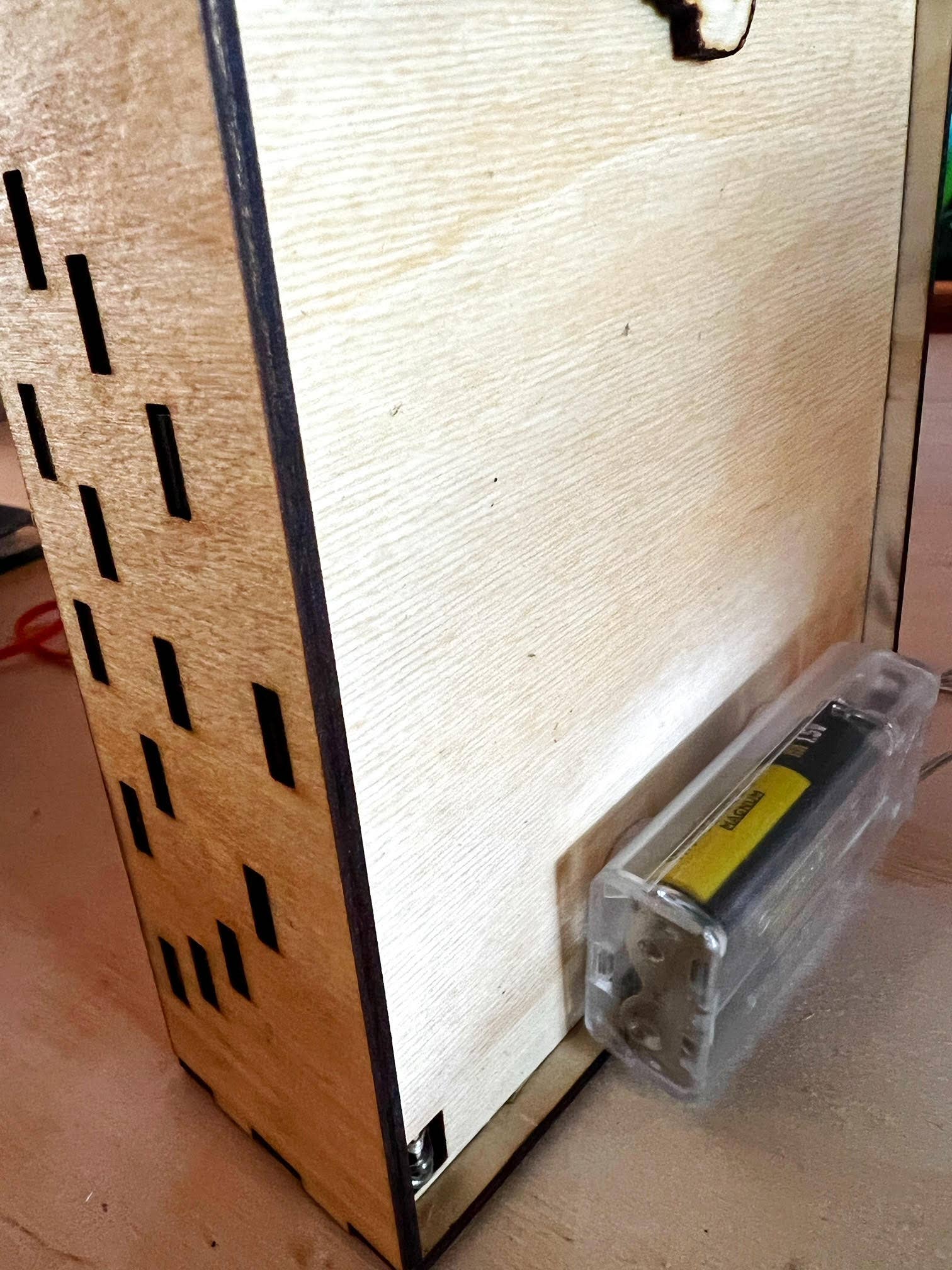 Squirrel Tacos Papercuts - Wholesale Bookend - Lightbox - Dinosaurs and Lava Fields multicolor night light7