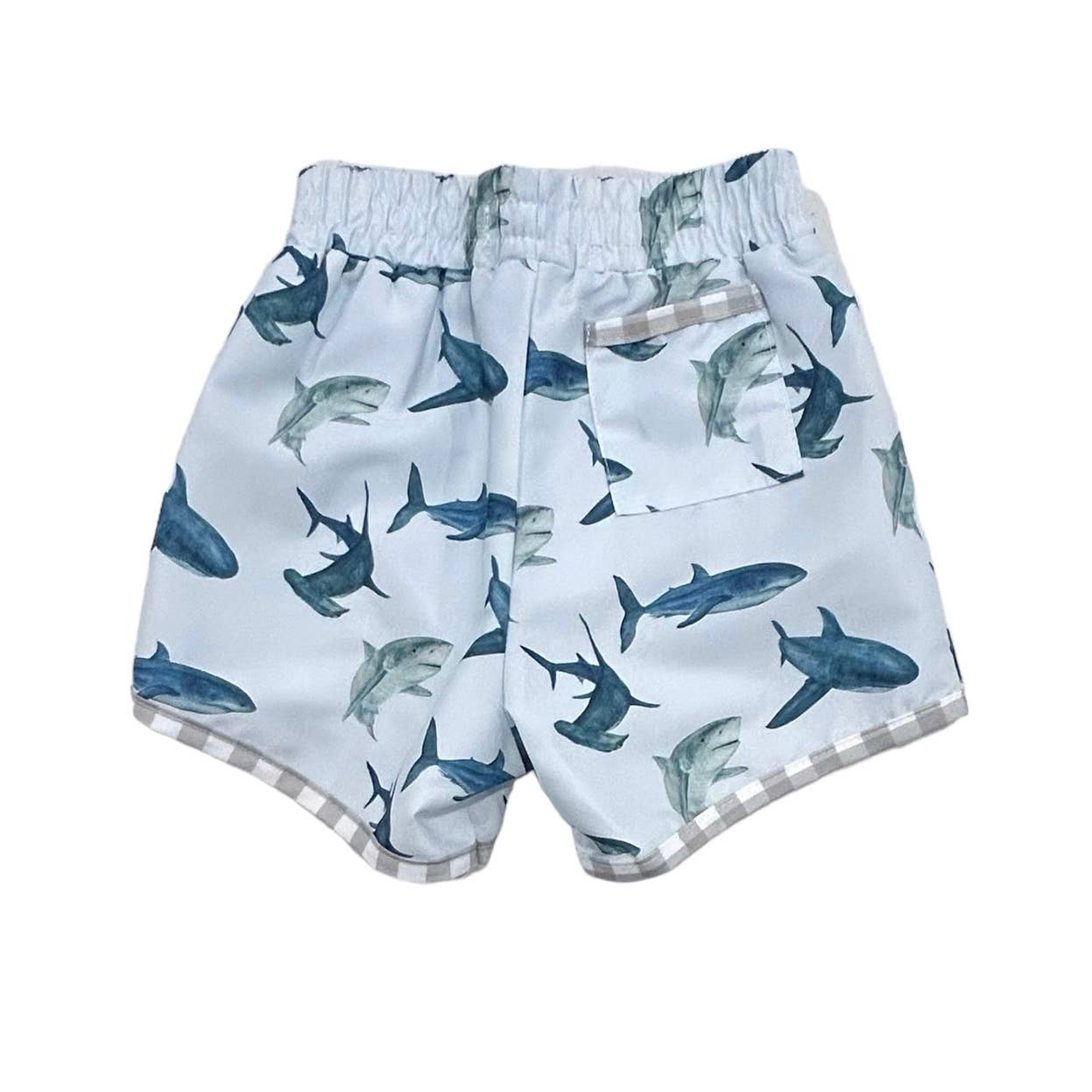 Sugar Bee Clothing - Wholesale Swim Shorts - Kids - Boys Summer Swim Shorts - Sharks 4