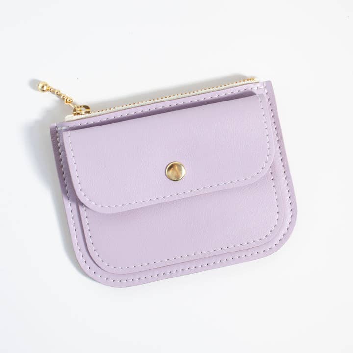Mini Carteira | Lavanda Pálida por atacado de Small Hours Workshop