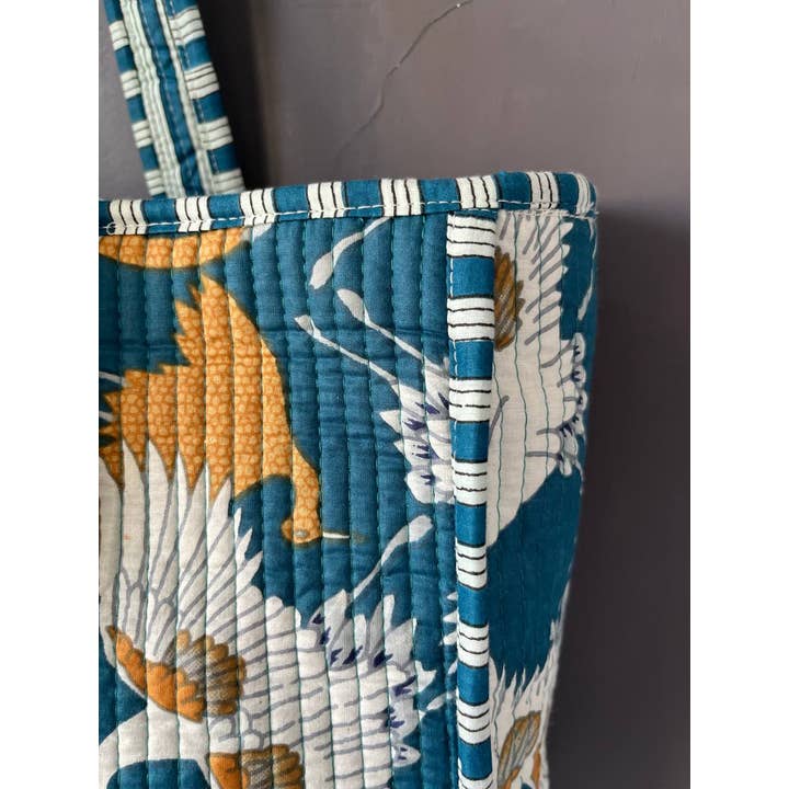 Bhawana Handicrafts - Wholesale Tote Bag - Women's - Beautiful Printed Shoulder Bag Indian Handmade Cotton Bag