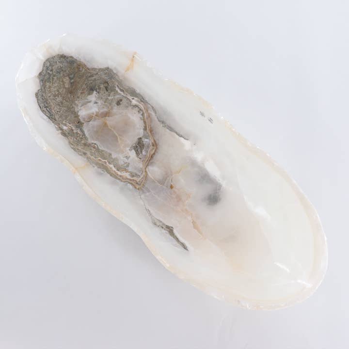 Mi Esperanza Minerals - Wholesale Decorative Plate/Dish/Bowl - Onyx Canoe Bowl1