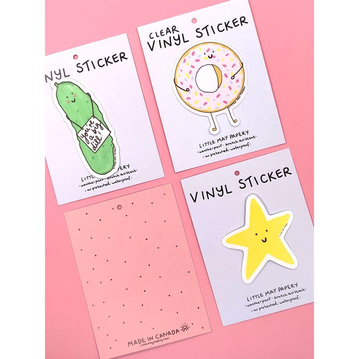 Little May Papery - Wholesale Sticker - Cherry sticker