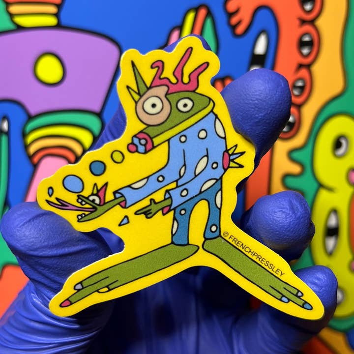 Steppy Prince - Sticker for wholesale by FRENCHPRESSLEY