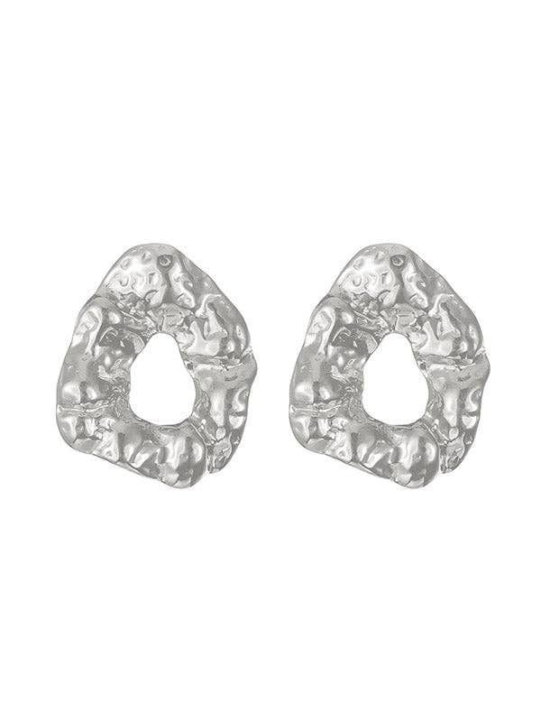 MoodGold - Vendita all'ingrosso Orecchini pendenti - Orecchini pendenti geometrici vuoti in tinta unita1