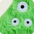 Beauty Goddess - Wholesale Stuffed/plush toy – Kids & baby - Warmies® Plush Bright Green Monster Microwavable5