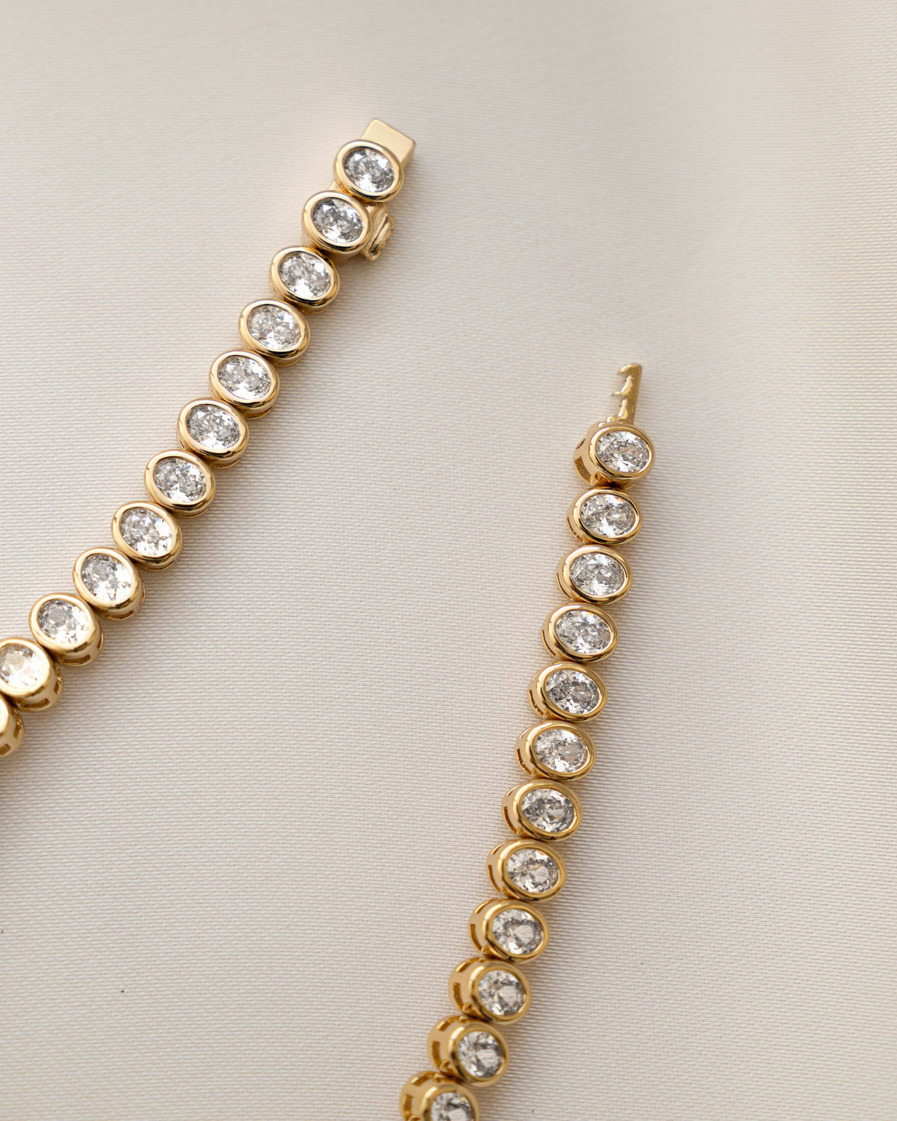 Sami Jewels - Wholesale Tennis Bracelet - Oval Bezel Tennis Bracelet7