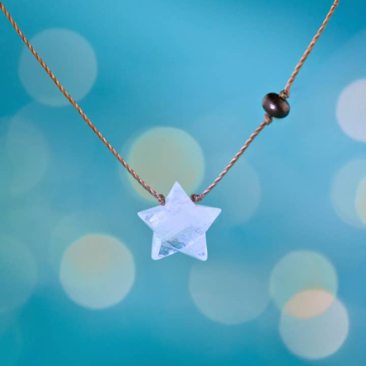 SoulKu - Wholesale Pendant/Charm Necklace - Moonstone Shoot for the Stars Necklace2