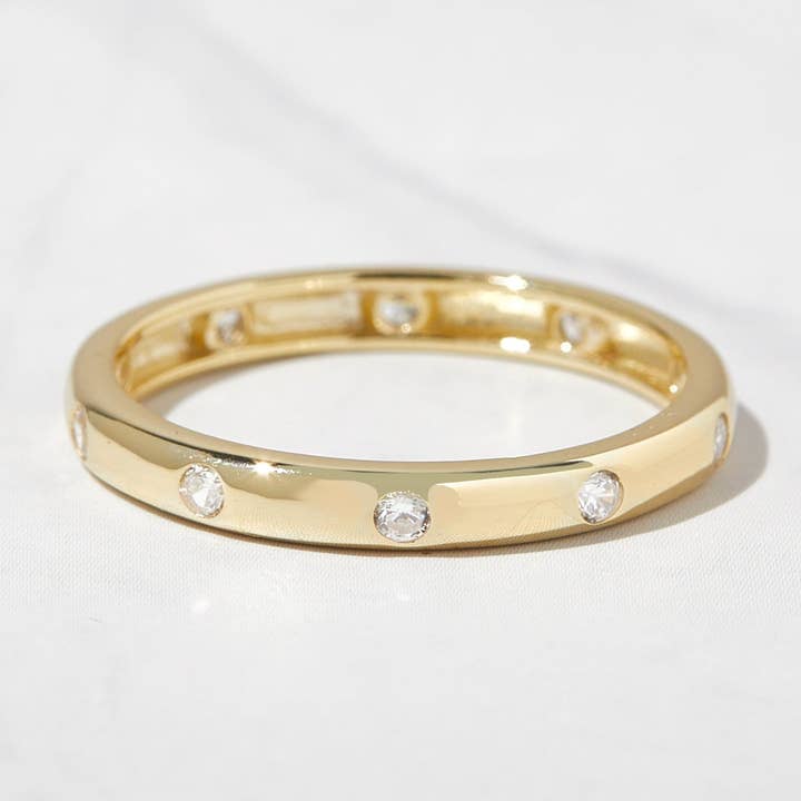 Diamond Multi-Stone Band for wholesale by Sami Jewels
