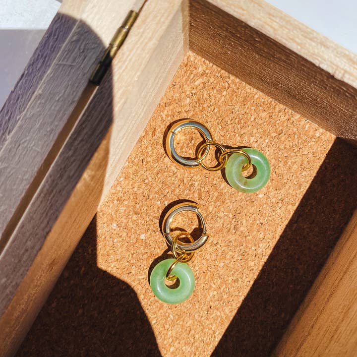 Lotus Haus Studio - Wholesale Dangle Earrings - Chunky Forbidden Fruit Loops4