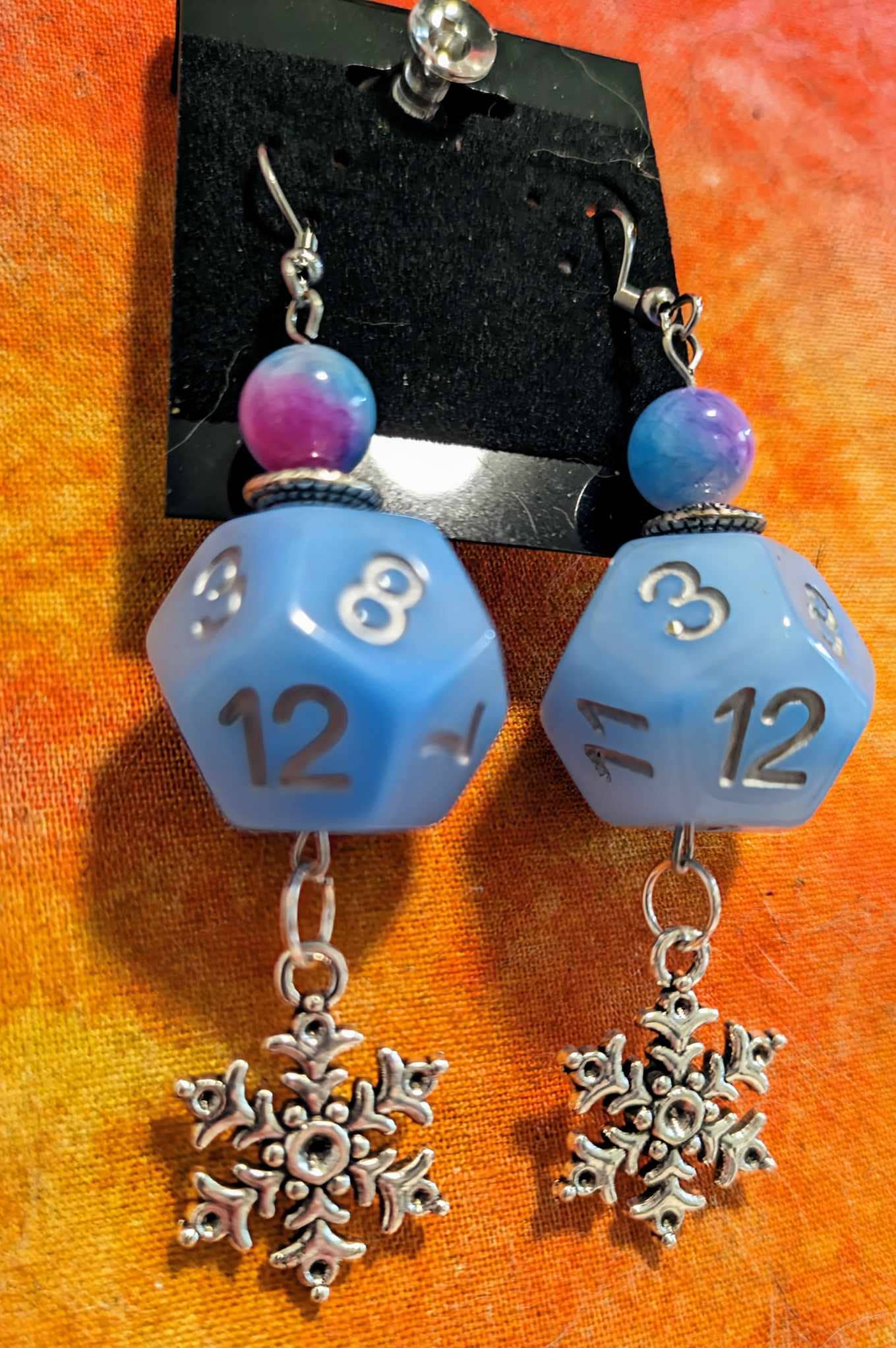 Melody's Menageries (Critical Crystals) - Wholesale Jewelry Set - Dice earring wholesale box25