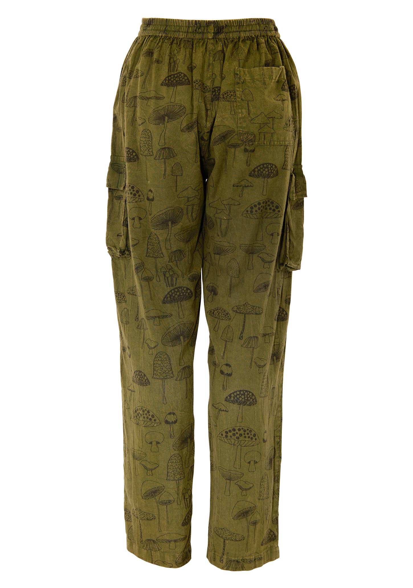 Namaste - Wholesale Pants - Women's - Mushroom Cargo Trousers3