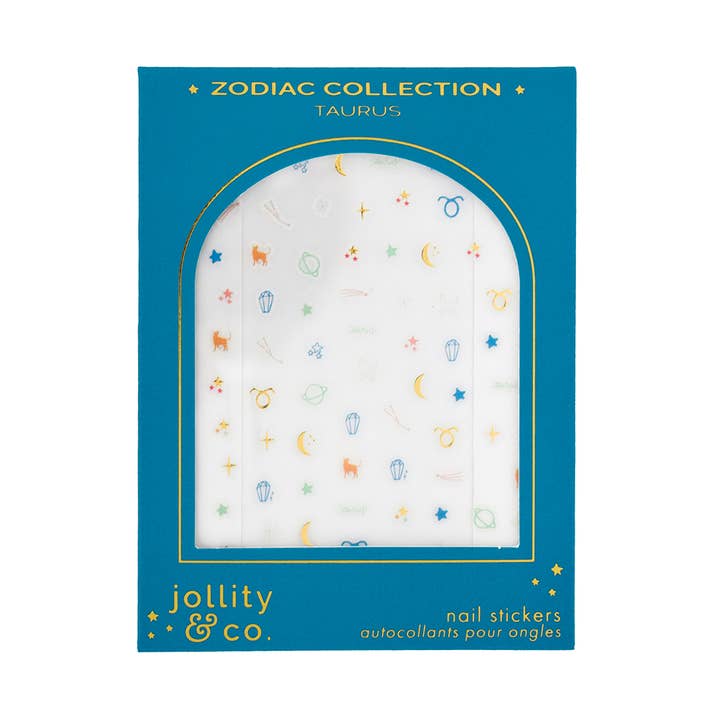 Zodiac Taurus Nail Stickers for wholesale by Jollity & Co. + Daydream Society