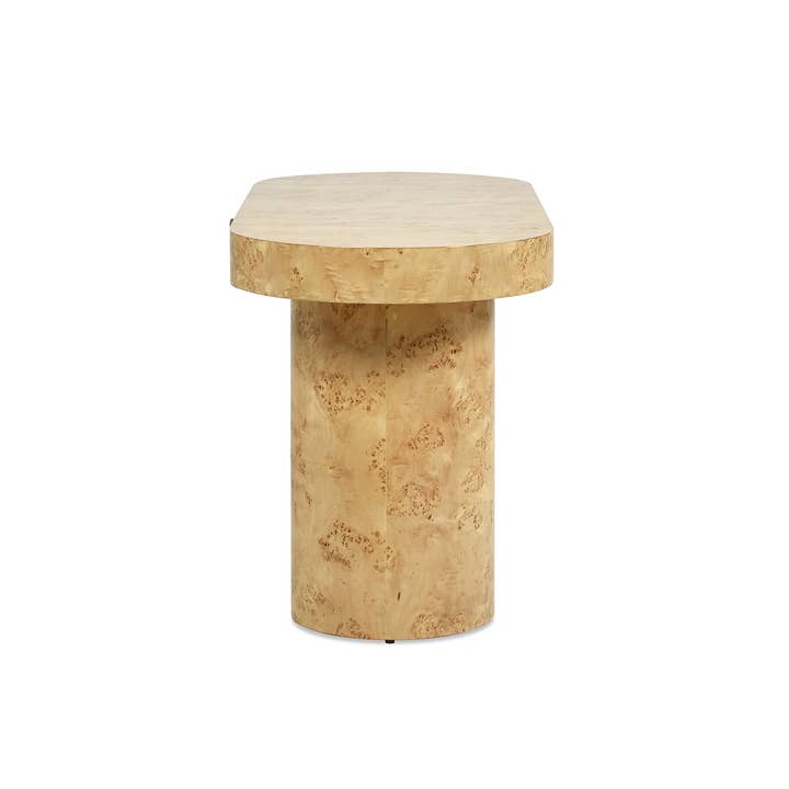 Jennifer Taylor Home - Wholesale Side Table - 55.5" Single Drawer Oval Computer Desk2