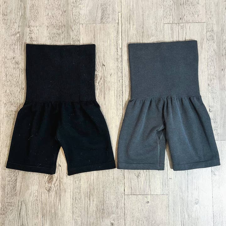 SurelyMine - Wholesale Athletic Shorts - Women's - Keep It Tight Tummy Control Biker Shorts