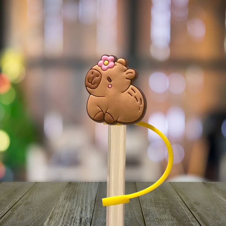 Flower Cappy Straw Topper for wholesale by Kailex Boutique Wholesale