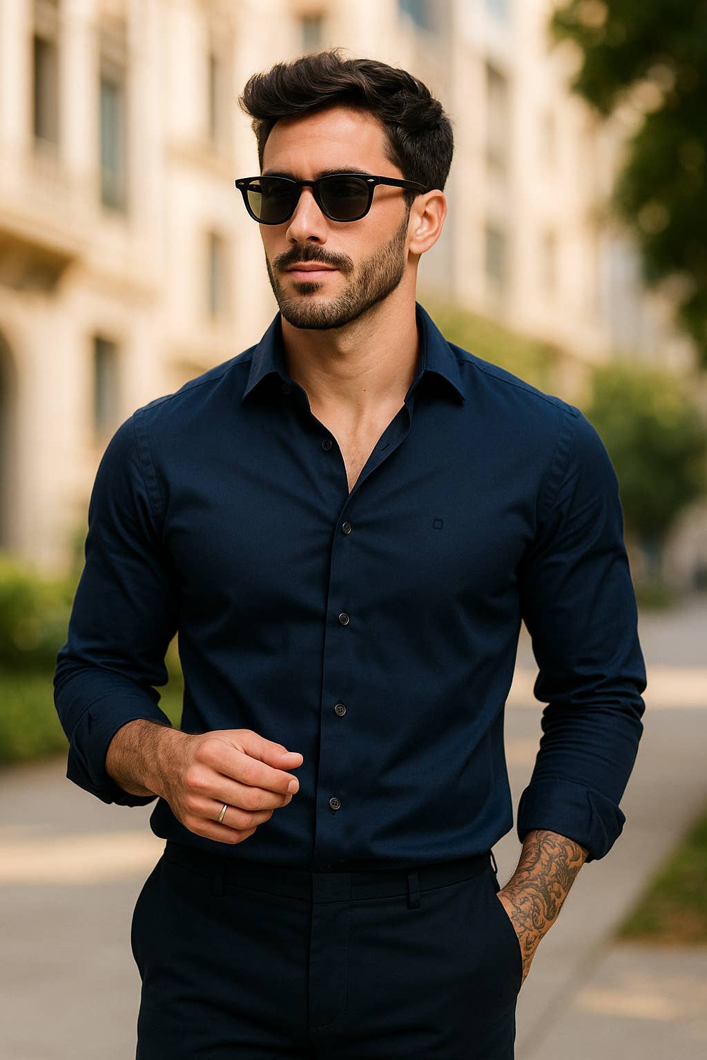 Yellow Skin – Großhandel Hemd mit Button-down-Kragen – Herren – 8300 Basic Structure Herrenhemd3