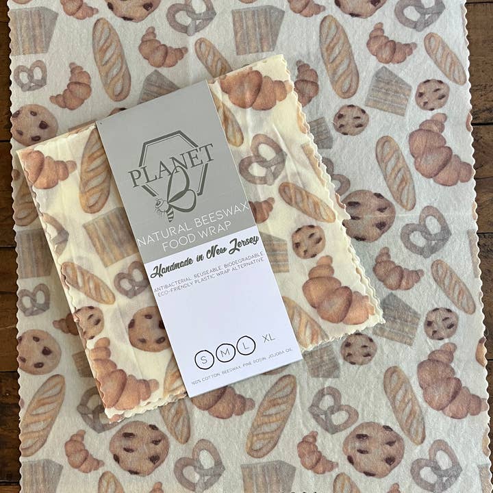 Beeswax Wraps - Bakery for wholesale by Planet B, Inc.