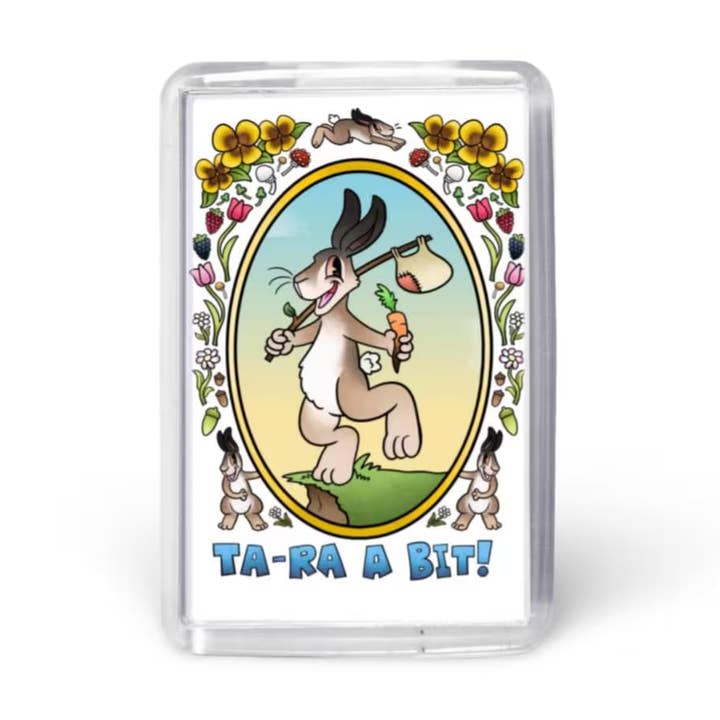 Tara lite! Akryl kylskåpsmagnet för wholesale av Black Country Cards