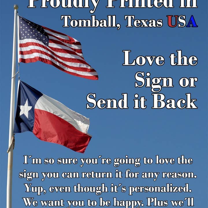 Lone Star Art - Wholesale Sign - Martini Bar Recipe - Metal Sign