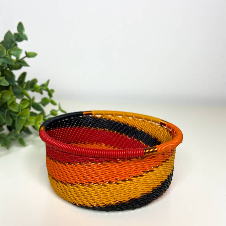 Eve & Nico Gifts & Home Decor - Wholesale Decorative plate/dish/bowl - Tuna Tin - African Fire3