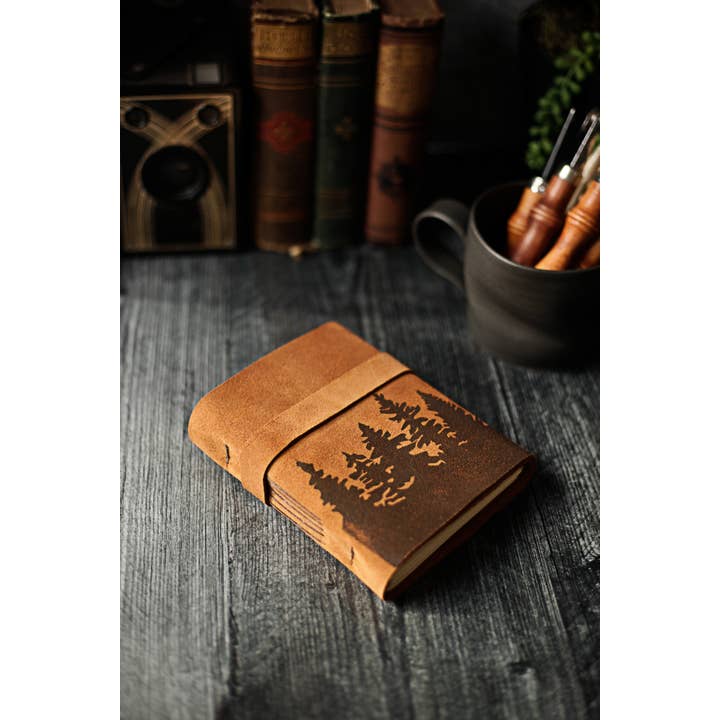 Wayfaring Goods - Wholesale Journal/Diary - Tree Journal - Pine Forest Leather Journal5